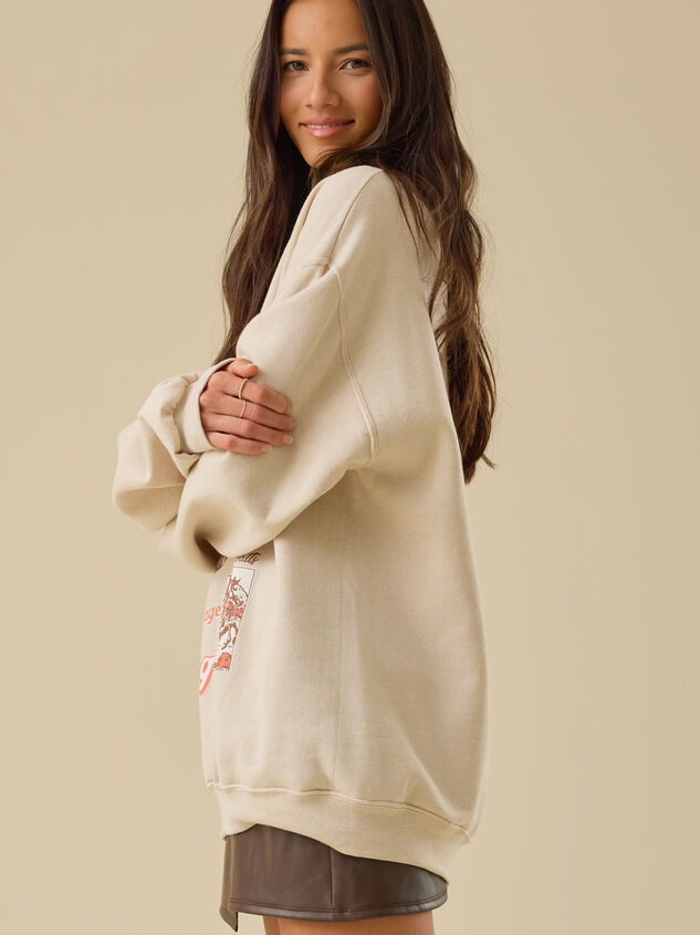Grand Teton Postcard Pullover Detail 5 - TULLABEE