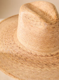 Lack of Color Palma Wide Fedora Detail 2 - TULLABEE