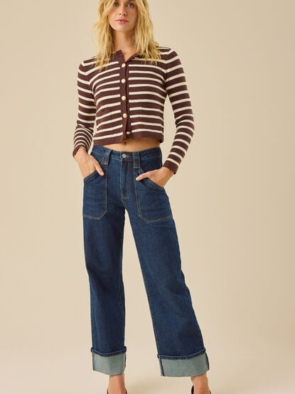 Katalina Striped Cardigan - TULLABEE