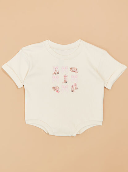 Cutesy Cowgirl Bubble - TULLABEE