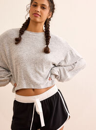 Soft Horizon Balloon Sleeve Tee - TULLABEE