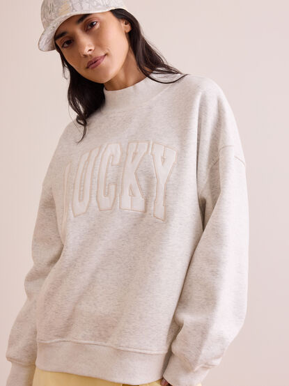Lucky Mockneck Pullover - TULLABEE