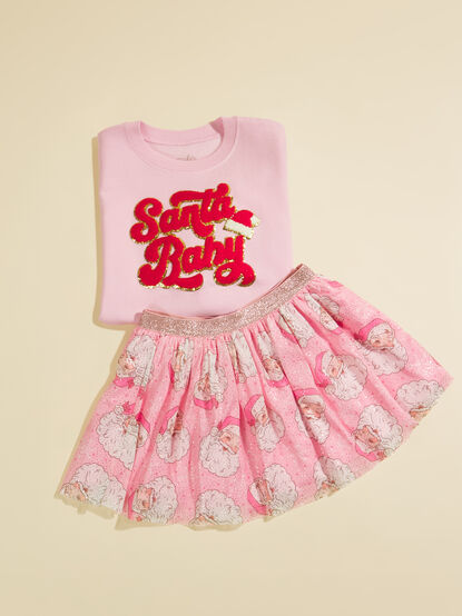 Retro Santa Tutu - TULLABEE