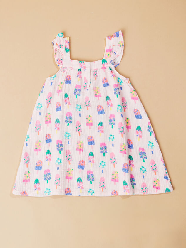 Popsicle Floral Dress Detail 4 - TULLABEE