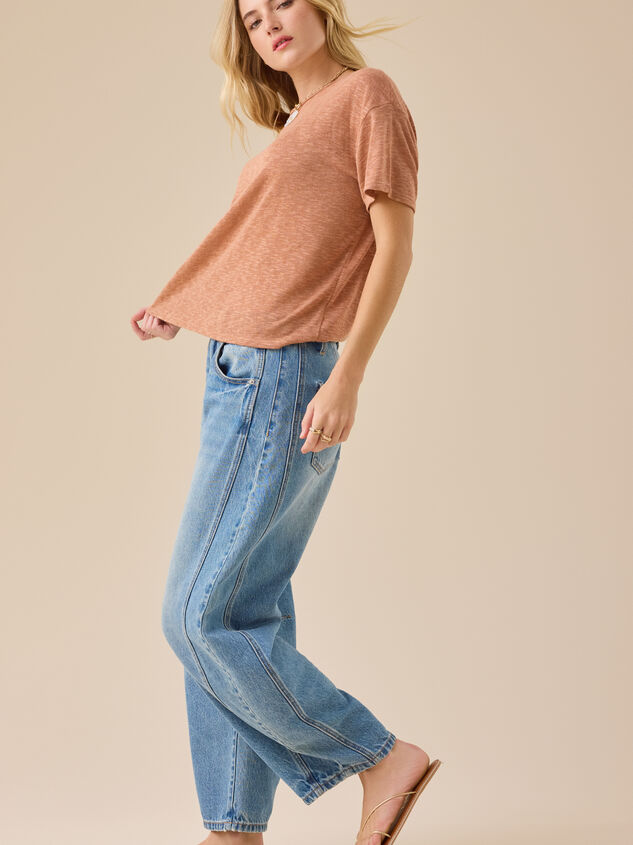 Zelda Boxy Tee Detail 3 - TULLABEE