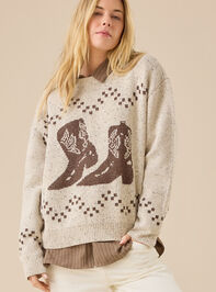 Cowboy Boot Grandpa Sweater - TULLABEE