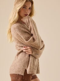 Terra Knit Cable Sweater Detail 5 - TULLABEE