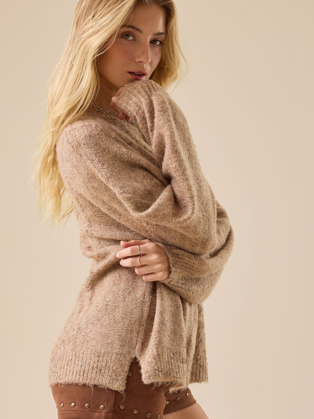 Terra Knit Cable Sweater Detail 5 - TULLABEE