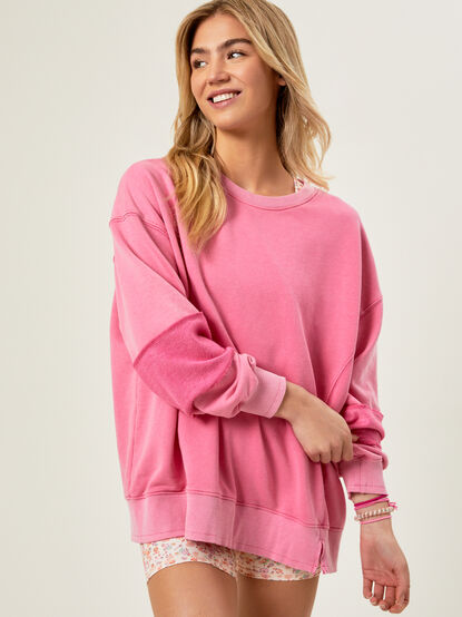 Take A Stand Oversized Pullover - TULLABEE