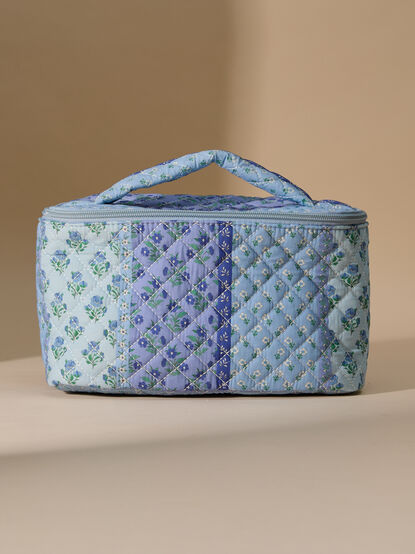 Cecile Quilted Makeup Bag - TULLABEE