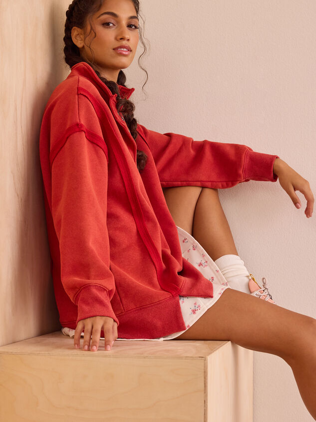 Studio Snap Pieced Pullover Detail 4 - TULLABEE