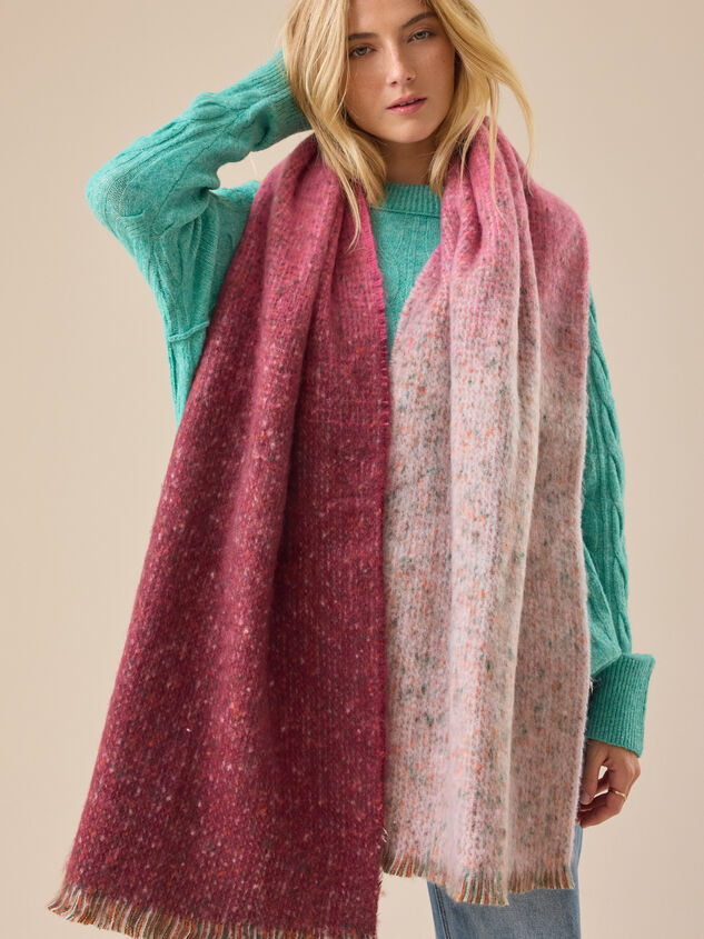 Sedona Ombre Knit Scarf - TULLABEE