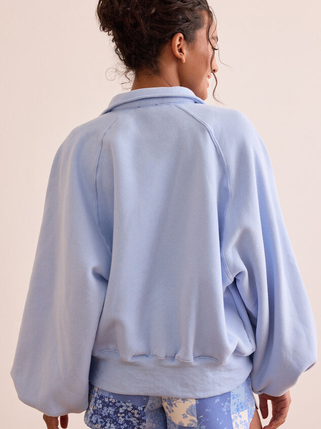 Peak Balloon Sleeve Pullover Detail 4 - TULLABEE