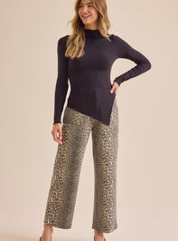 Eloise Mock Neck Top Detail 2 - TULLABEE