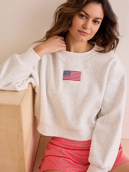 Stars And Stripes Pullover - TULLABEE