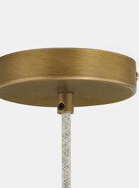 Clara Linen Pendant 24" Detail 4 - TULLABEE