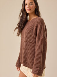 Mavis Pocket Sweater Detail 3 - TULLABEE