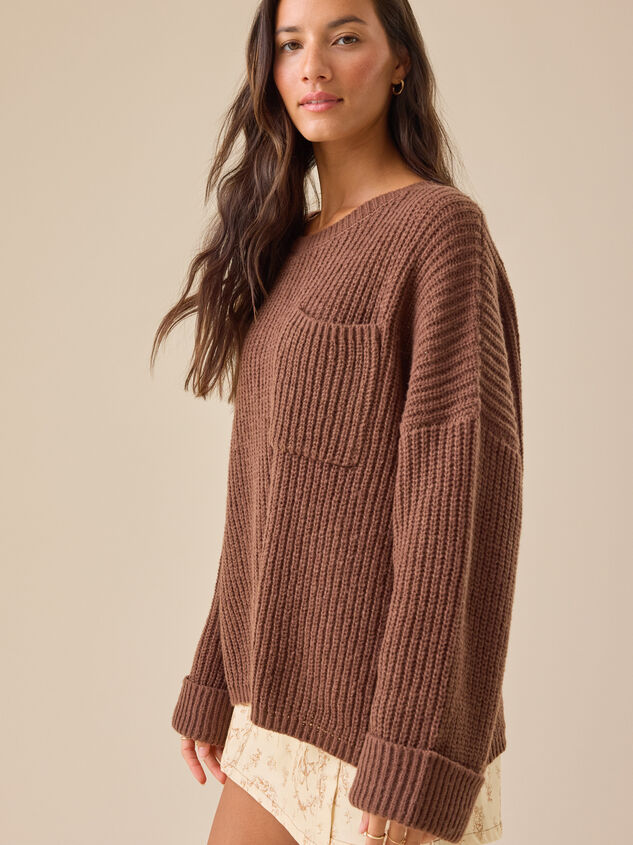 Mavis Pocket Sweater Detail 3 - TULLABEE