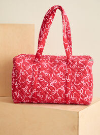 Everly Quilted Duffel Bag Detail 3 - TULLABEE