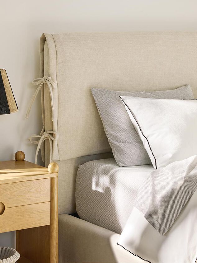 Amelia Upholstered Bed Detail 2 - TULLABEE