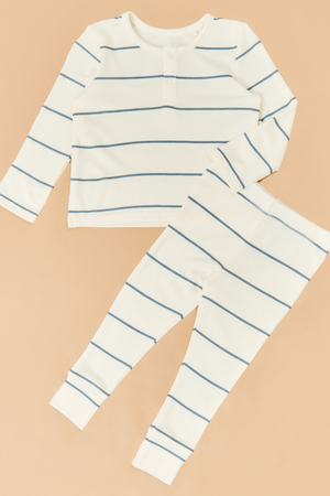 Henley Striped Lounge Set - Altar'd State - 