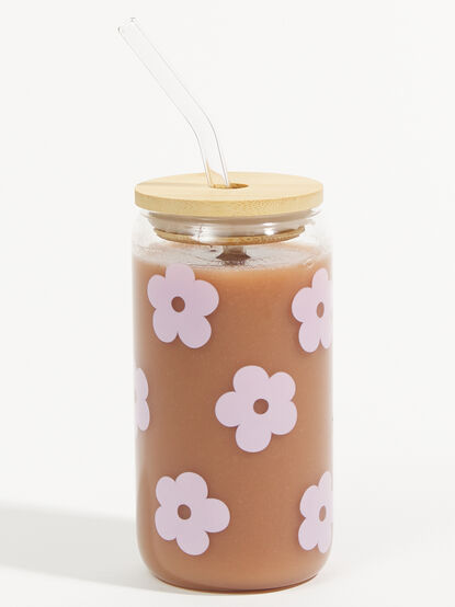 Flower Latte Glass - TULLABEE
