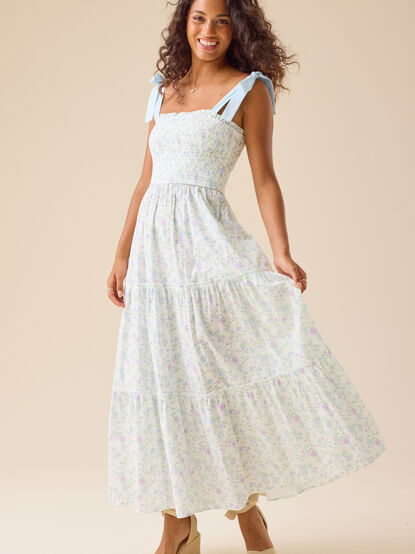 Gemma Floral Maxi Dress - TULLABEE