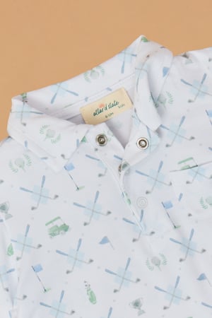 Ellis Golf Top and Shorts Baby Set - Altar'd State - 