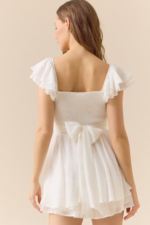 Lainey Double Layer Romper - Altar'd State - 