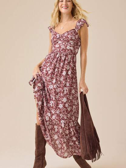 Mckenna Floral Maxi Dress - TULLABEE