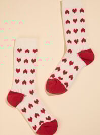 Cozy Heart Sock - TULLABEE