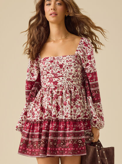 Bettie Floral Mini Dress - TULLABEE
