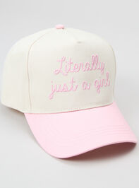 Literally Just a Girl Trucker Hat - TULLABEE