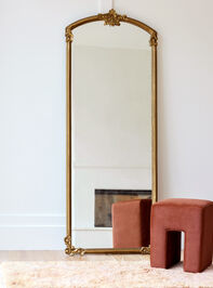 Amelie Gilded Wood Mirror Detail 6 - TULLABEE