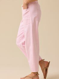 Sadie Barrel Pant Detail 4 - TULLABEE