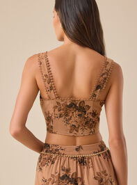 Matilda Printed Top Detail 5 - TULLABEE