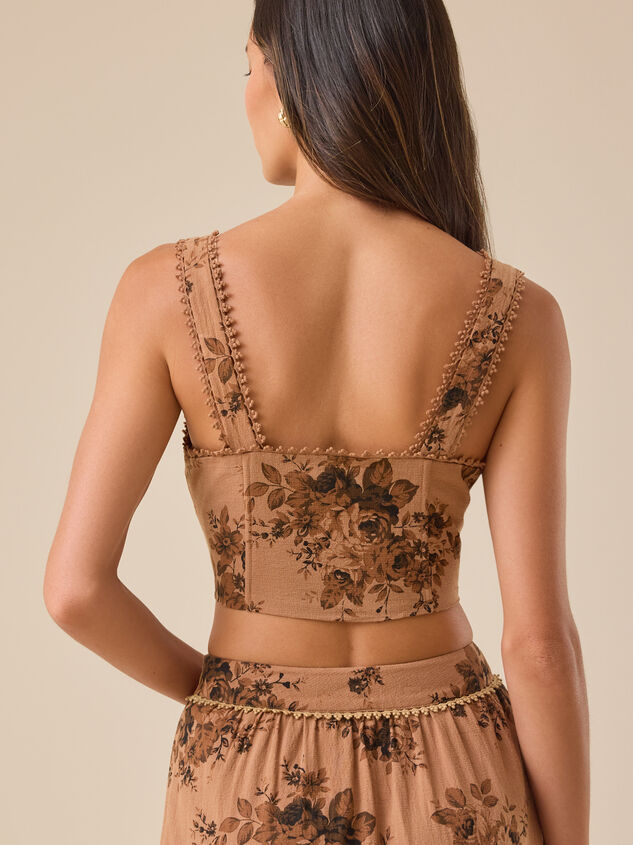 Matilda Printed Top Detail 5 - TULLABEE