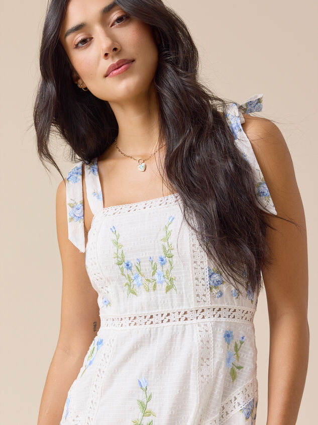 Devyn Floral Maxi Dress Detail 5 - TULLABEE