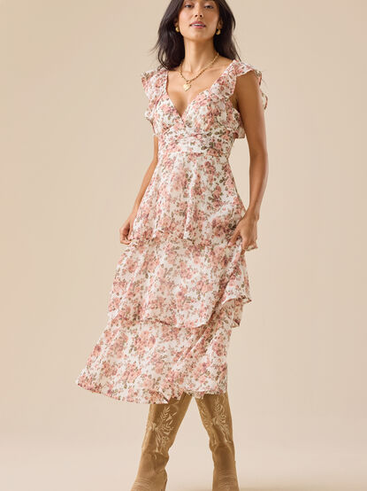 Emilia Midi Dress - TULLABEE