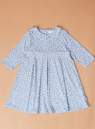 Beth Country Calico Baby Floral Top and Pant Set Detail 2 - TULLABEE