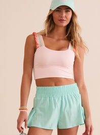 All Along Ruffle Tank Detail 5 - TULLABEE