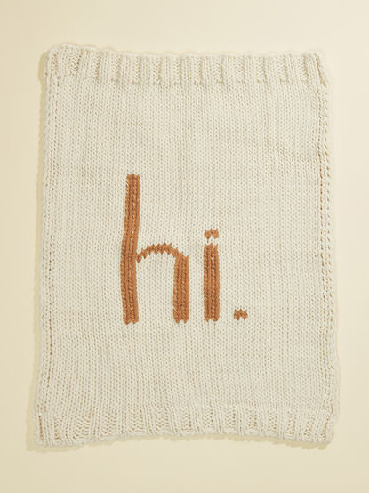 Hi Knit Blanket - TULLABEE