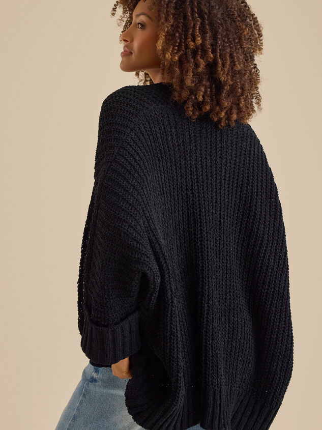 Avani Chenille Cardigan Detail 4 - TULLABEE