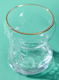 Gingerbread Man Wine Glass Detail 4 - TULLABEE