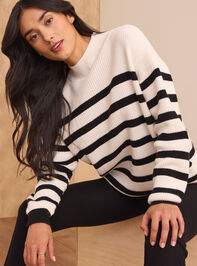 Studio Stride Mockneck Sweater - TULLABEE