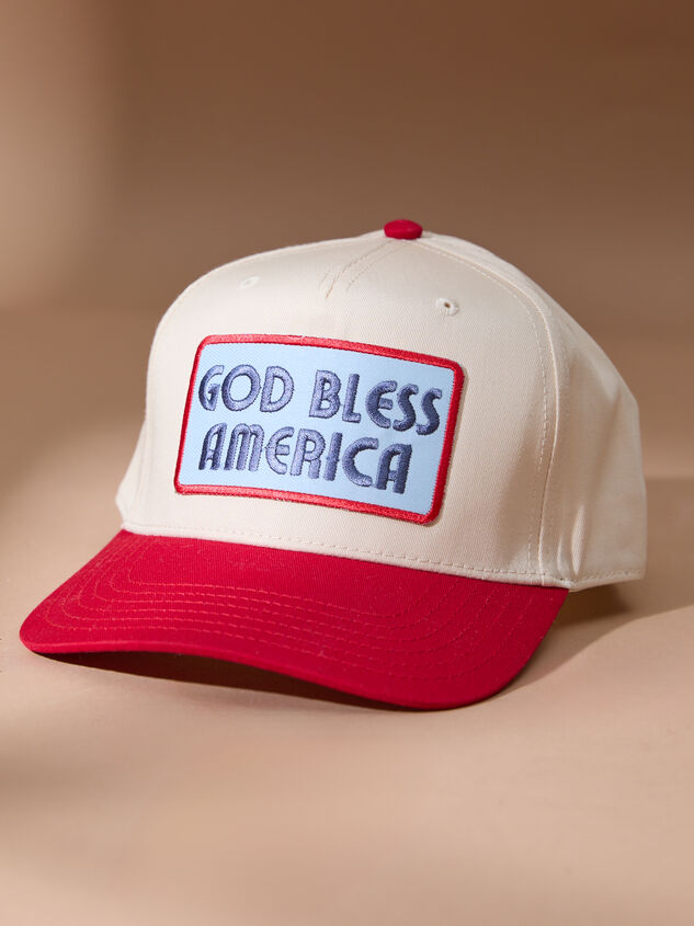 God Bless America Trucker Hat - TULLABEE