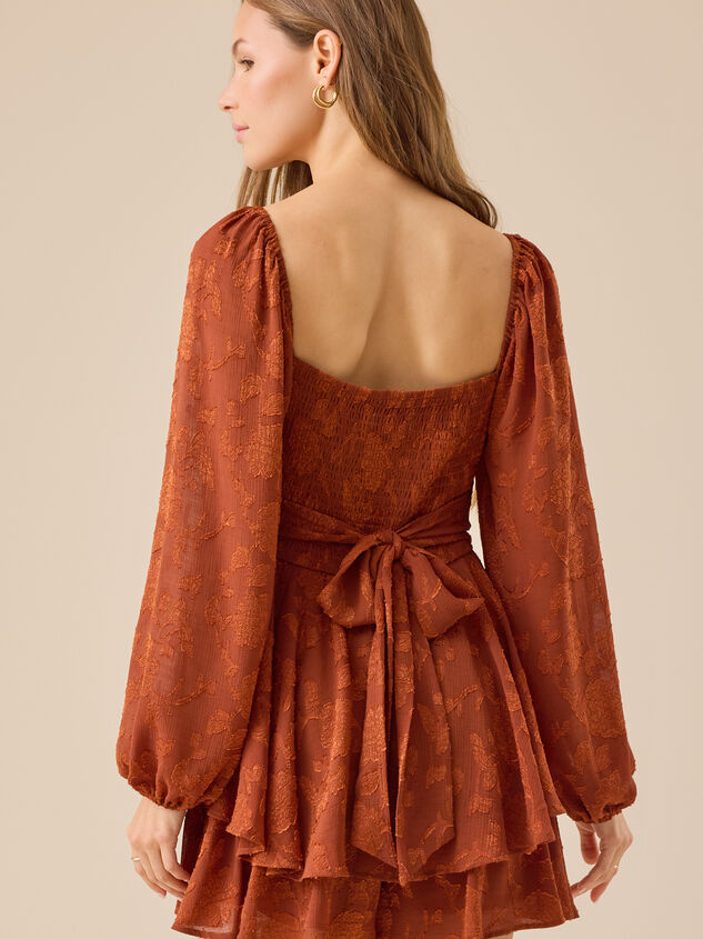 Lola Long Sleeve Floral Romper Detail 3 - TULLABEE