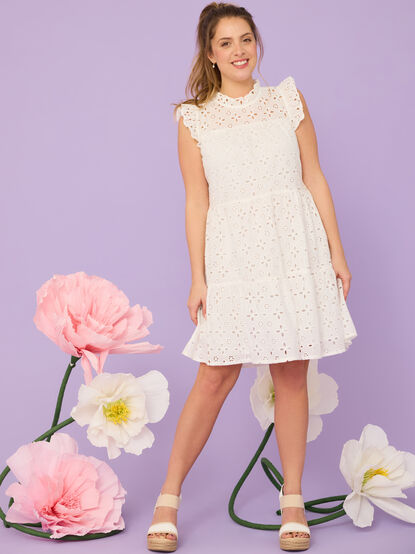 Mama Lula Eyelet Dress - TULLABEE