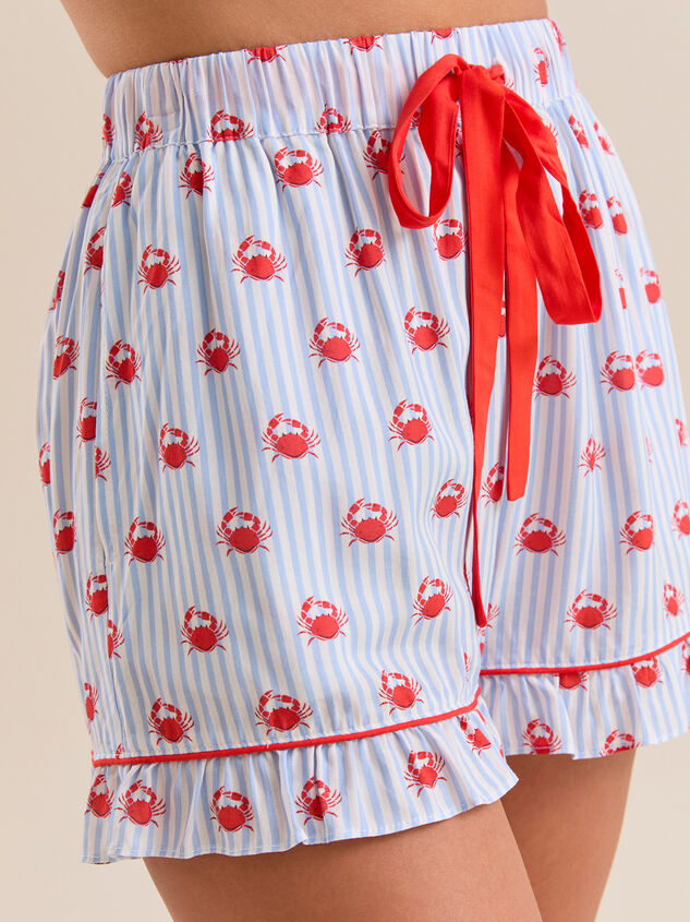 Benny Crab Lounge Short Detail 3 - TULLABEE