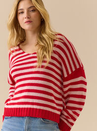 Kataleya Striped Sweater Detail 2 - TULLABEE
